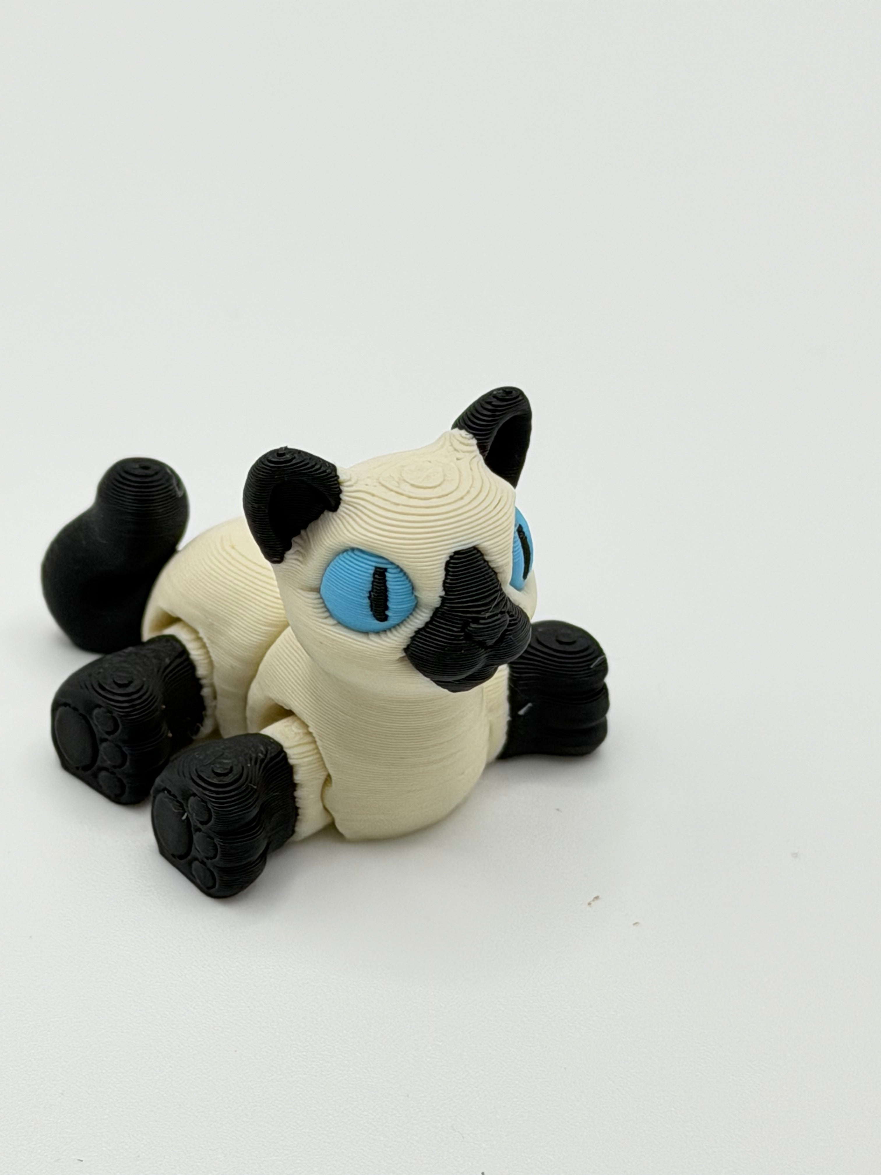 Cute Cat Mini | 3D Printed Flexi Animals